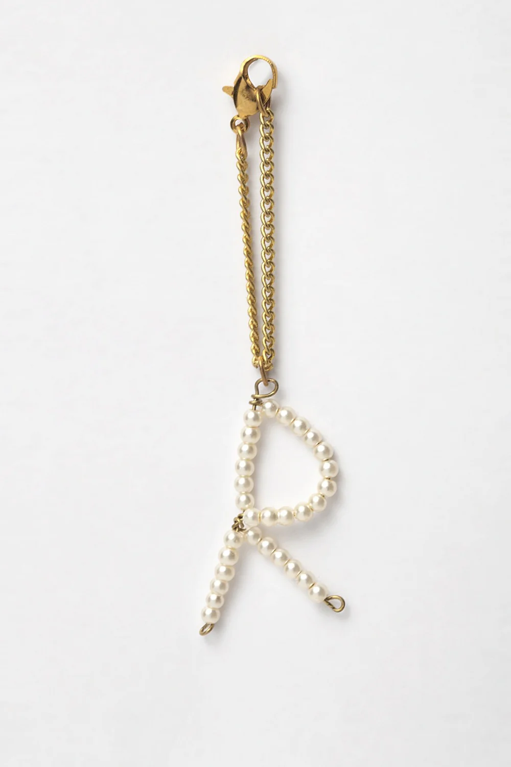 Elegant Faux Pearl Charm Bracelet