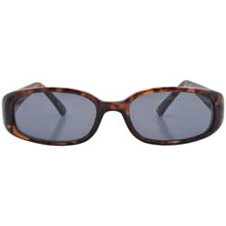Classic Rectangular Tortoise Shell Sunglasses