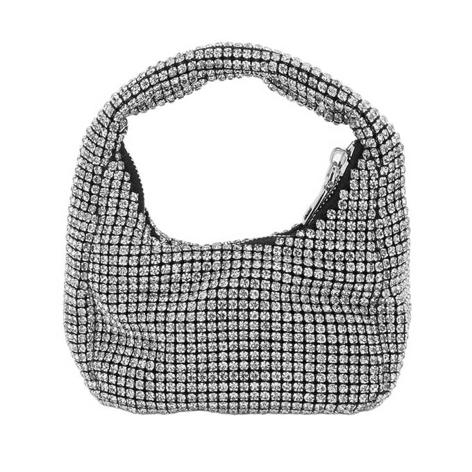 Elegant Midnight Beaded Bag