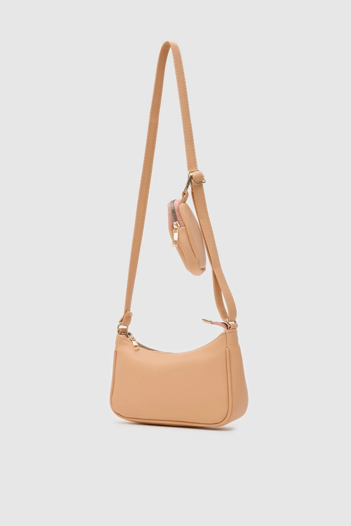 Elegant Faux Leather Crossbody Bag