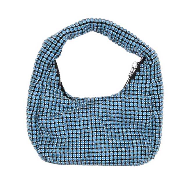 Elegant Midnight Beaded Bag