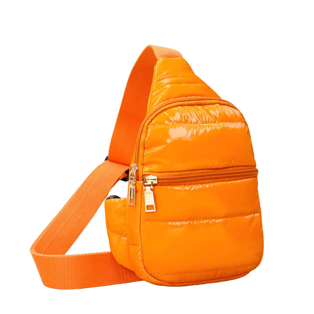 Stylish Gold-Tone Sling Bag