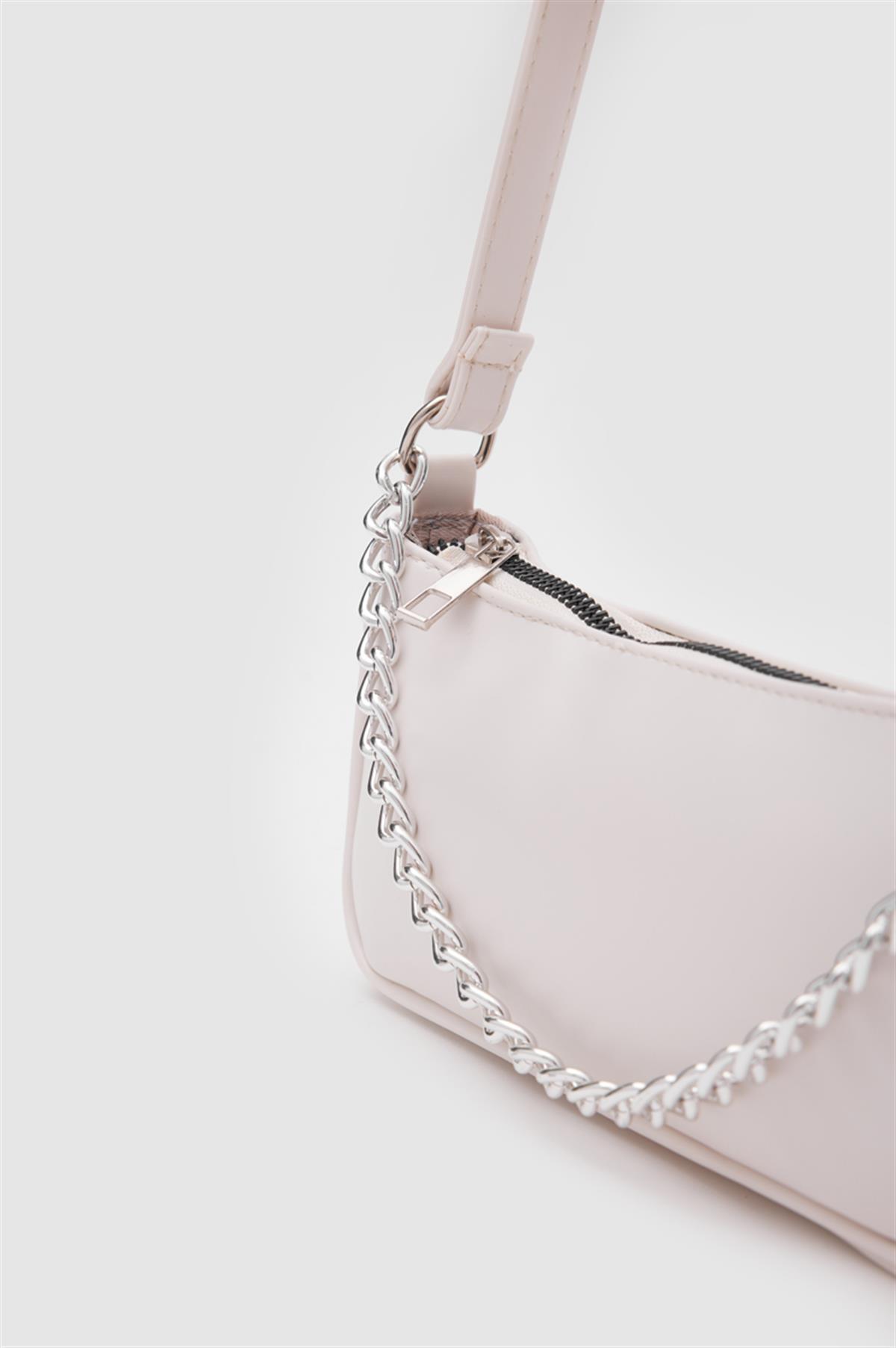 Chic Essentials Faux Leather Shoulder Bag