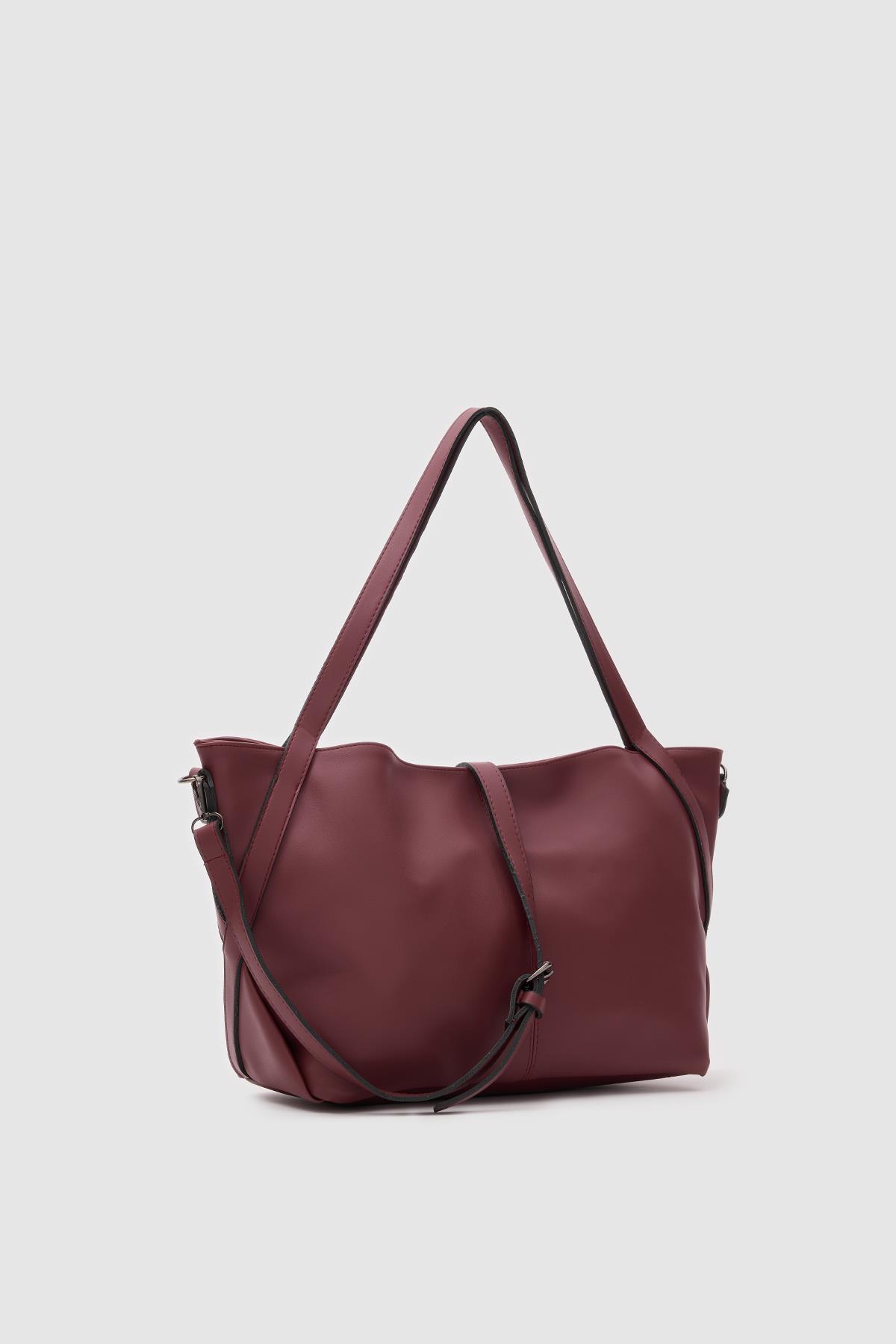 Stylish Maroon Handbag
