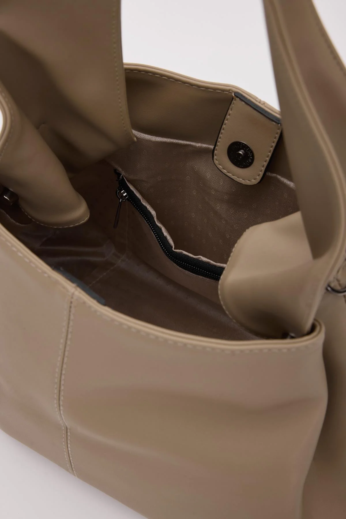 Elegant Taupe Handbag