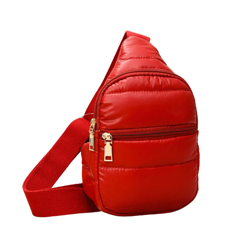 Stylish Gold-Tone Sling Bag