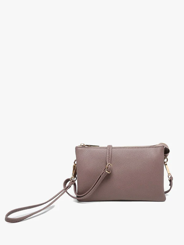 Elegant Black Faux Leather Handbag