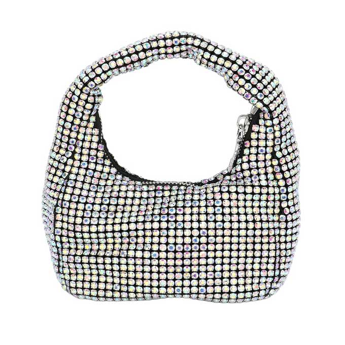 Elegant Midnight Beaded Bag