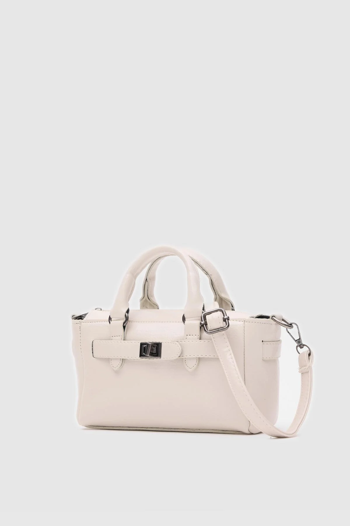 Elegant Ivory Small Handbag