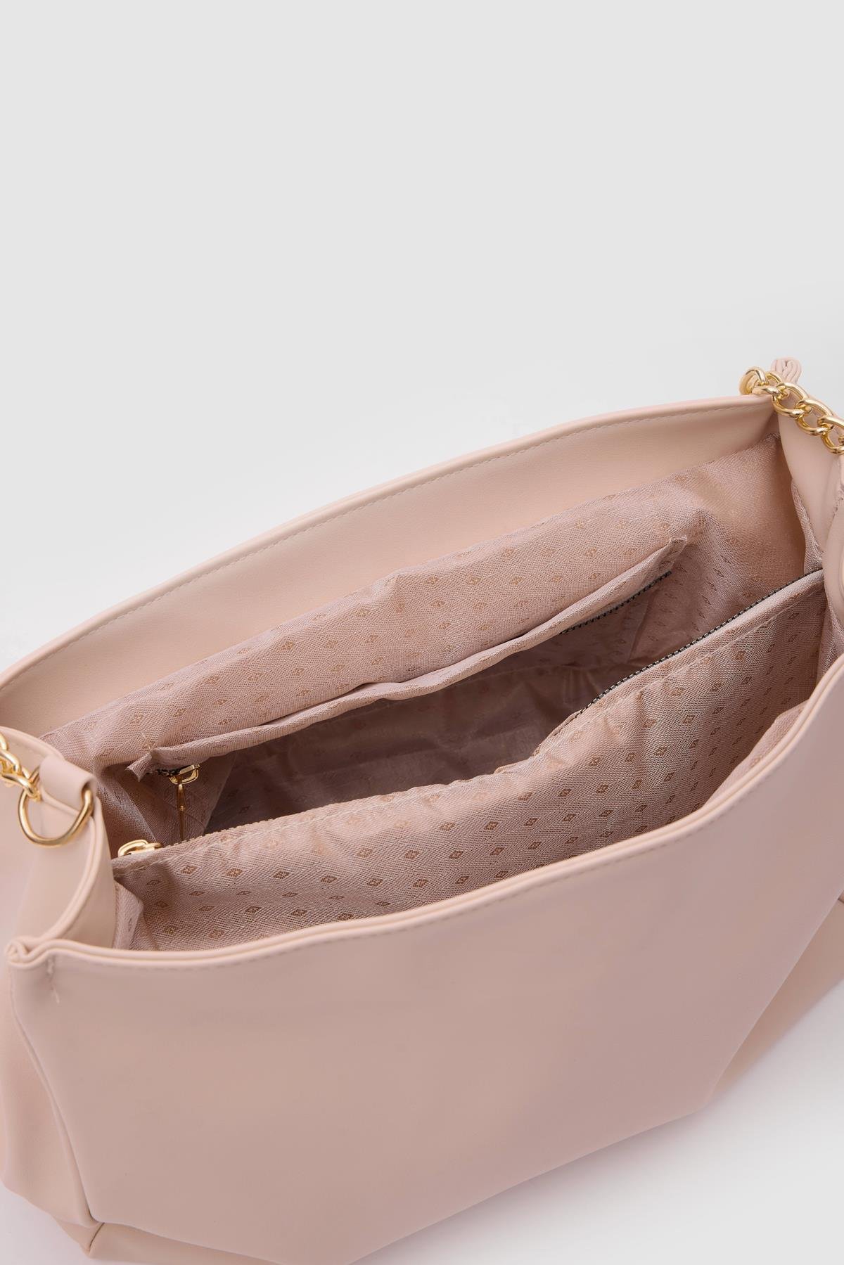 Elegant Blush Pink Shoulder Bag