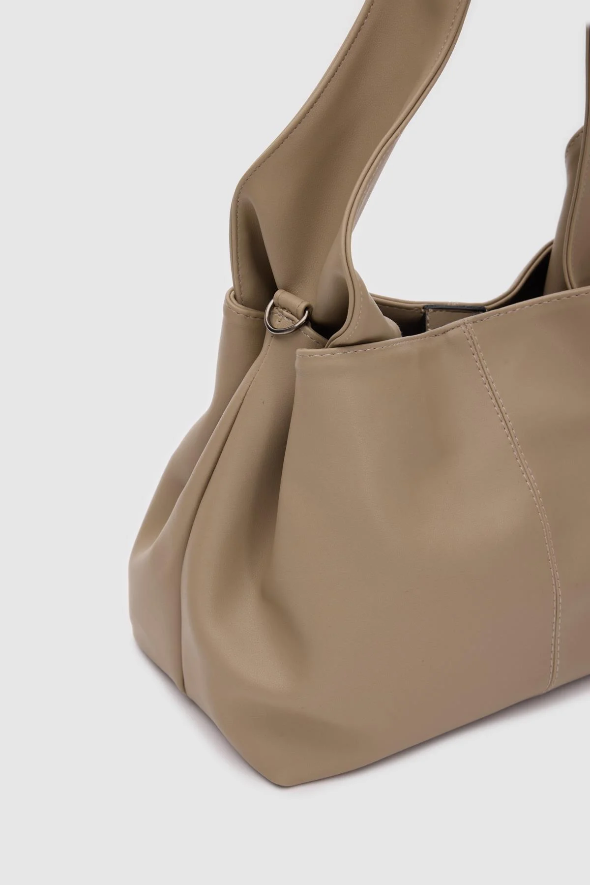 Elegant Taupe Handbag
