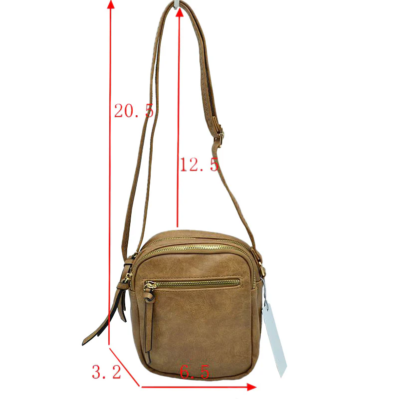 Stylish Black Crossbody Bag