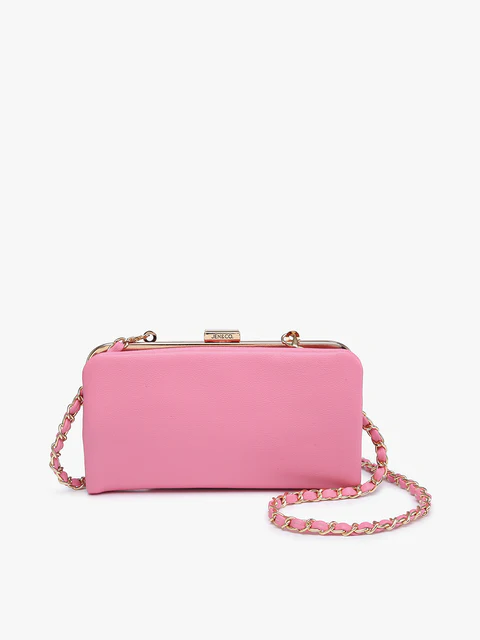 Elegant Black Faux Leather Handbag