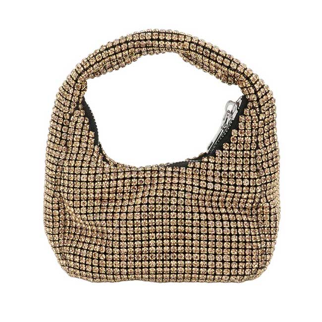 Elegant Midnight Beaded Bag