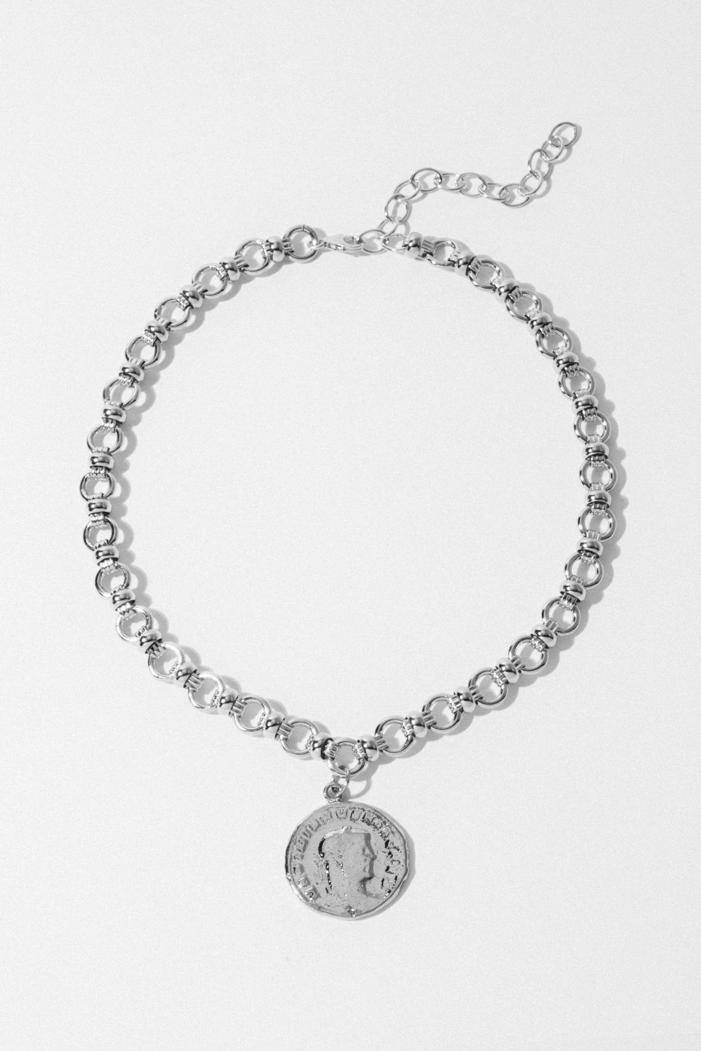 Vintage Coin Charm Necklace