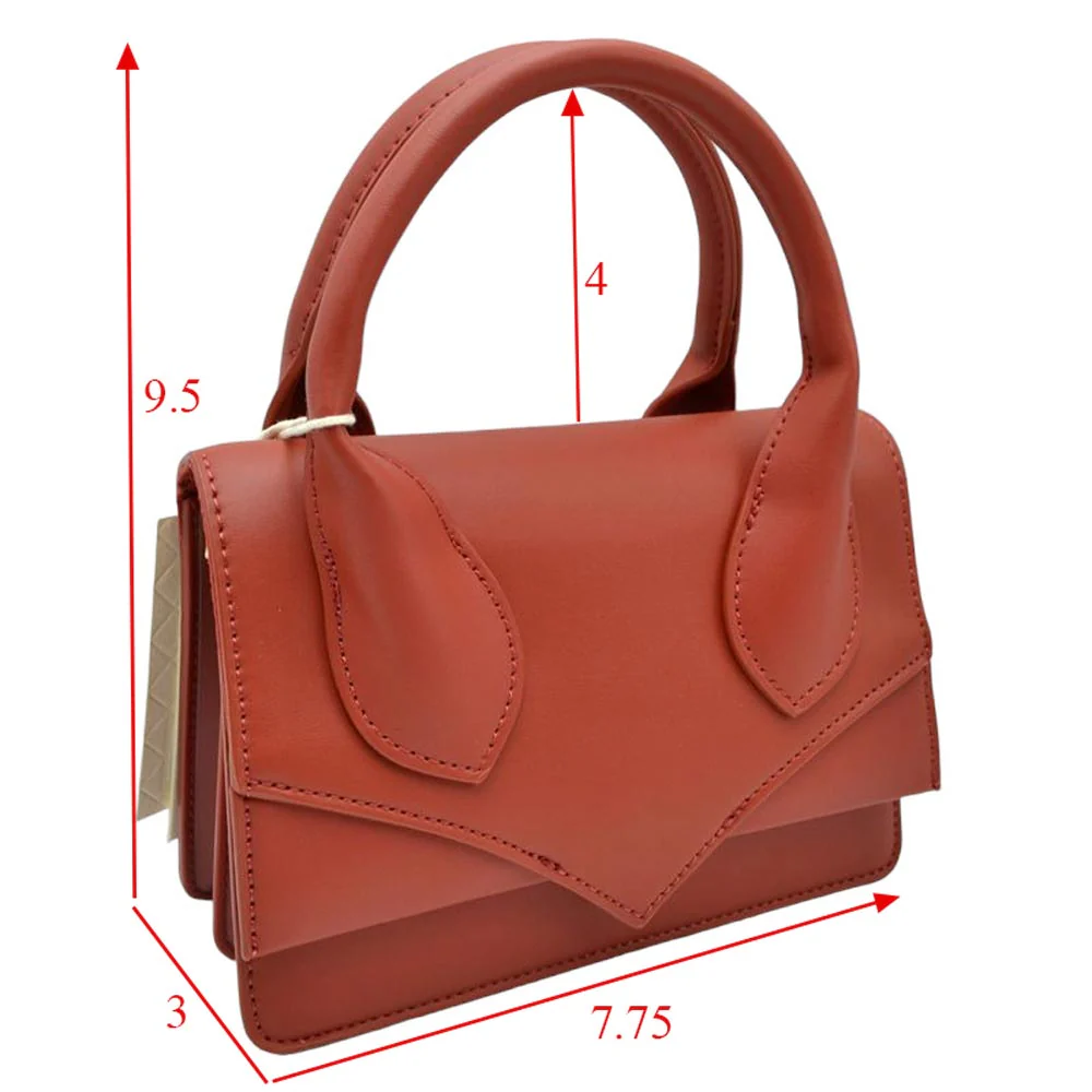 Elegant Faux Leather Handbag
